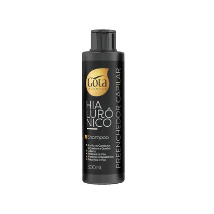 SHAMPOO GOTA DOURADA HIALURÔNICO 300ML