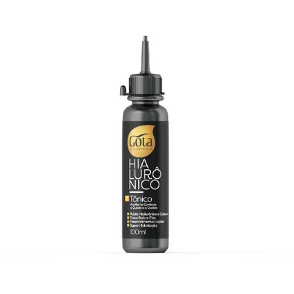 TÔNICO CAPILAR GOTA DOURADA HIALURÔNICO 100ML