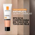 PROTETOR SOLAR FACIAL LA ROCHE-POSAY ANTHELIOS ULTRA COVER FPS60 COR 3.0 30G