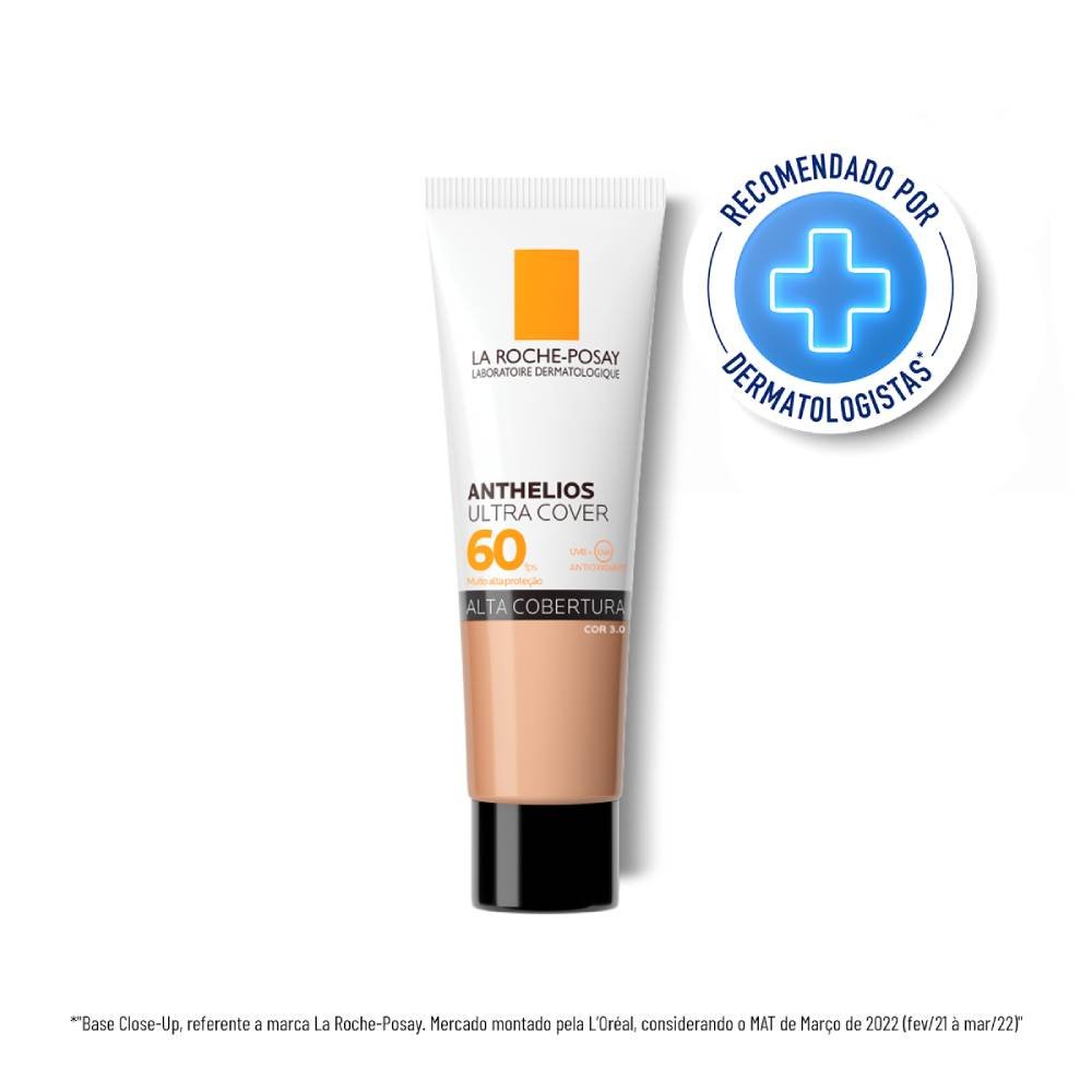 Protetor Solar Facial La Roche-posay Anthelios Ultra Cover Fps60 Cor 3.0 30g