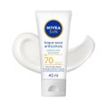 Kit Nivea Sérum Facial Luminous630 Skin Glow 15Ml + Protetor Solar Facial Sun Toque Seco Antissinais Fps70 40Ml