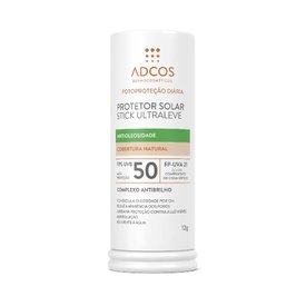 PROTETOR SOLAR ADCOS STICK ULTRALEVE PEACHFPS50 12G