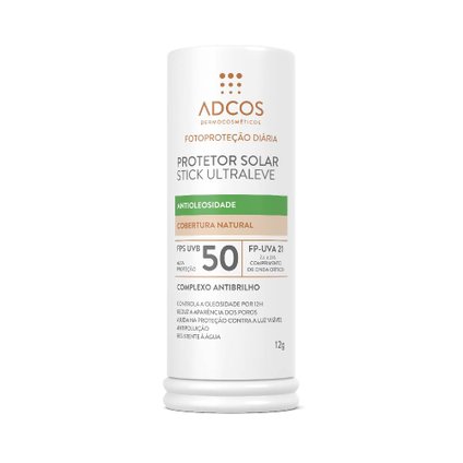 PROTETOR SOLAR ADCOS STICK ULTRALEVE PEACHFPS50 12G