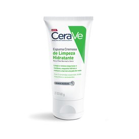 ESPUMA CREMOSA DE LIMPEZA HIDRATANTE CERAVE PELE NORMAL A SECA 60G