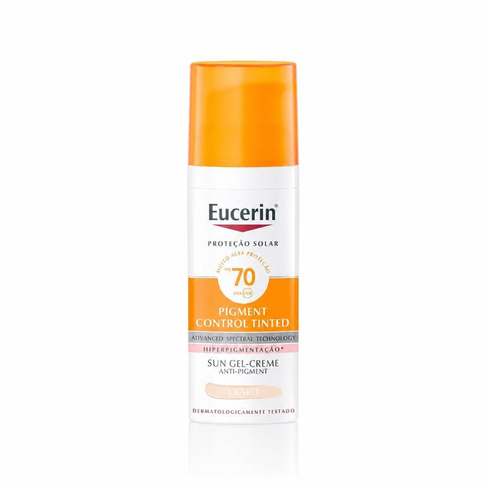 Protetor Solar Facial Eucerin Antimanchas Cor Clara Fps70 50ml