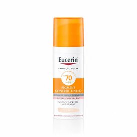 PROTETOR SOLAR FACIAL EUCERIN ANTIMANCHAS COR CLARA FPS70 50ML