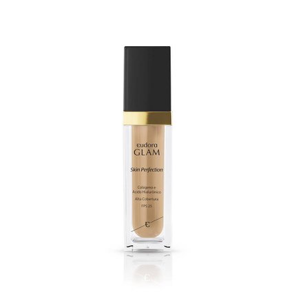 BASE LÍQUIDA EUDORA GLAM SKIN PERFECTION COR 20 30ML