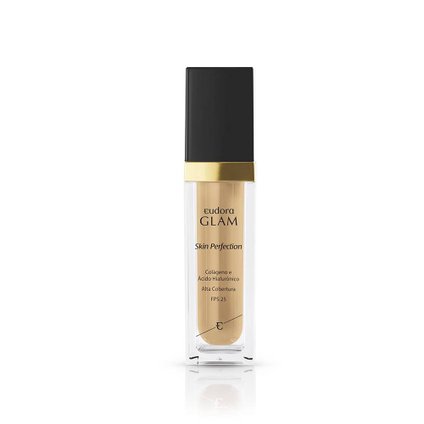 BASE LÍQUIDA EUDORA GLAM SKIN PERFECTION COR 25 30ML