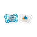 CHUPETA CHICCO PHYSIO FORMA LIGTH LUMI AZUL 16 A 36 MESES COM 2 UNIDADES