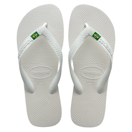 SANDÁLIA HAVAIANAS BRASIL LIGHT BRANCO 41/42