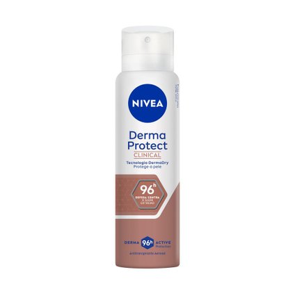 DESODORANTE ANTITRANSPIRANTE  AEROSSOL NIVEA DERMA PROTECT CLINICAL 150ML