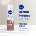 DESODORANTE ANTITRANSPIRANTE AEROSSOL NIVEA DERMA PROTECT CLINICAL 150ML
