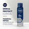 DESODORANTE ANTITRANSPIRANTE AEROSSOL NIVEA MEN DERMA PROTECT CLINICAL 150ML