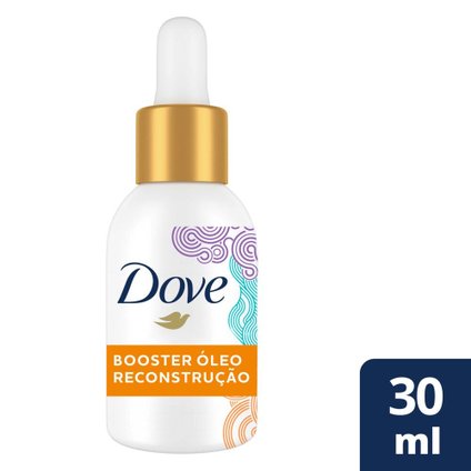 BOOSTER ÓLEO RECONSTRUÇÃO DOVE TEXTURAS REAIS  30ML