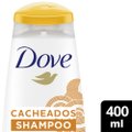 SHAMPOO DOVE TEXTURAS REAIS CACHEADOS 400ML