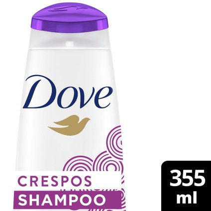 SHAMPOO LIBERADO DOVE TEXTURAS REAIS CRESPOS 355ML