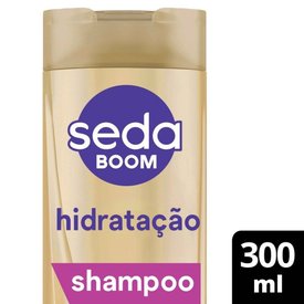 SHAMPOO HIDRATAÇÃO REVITALIZAÇÃO SEDA BOOM 300ML
