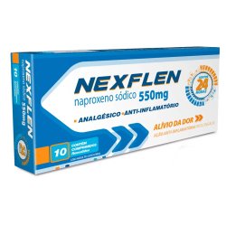 Nexflen 550mg 10 Comprimidos