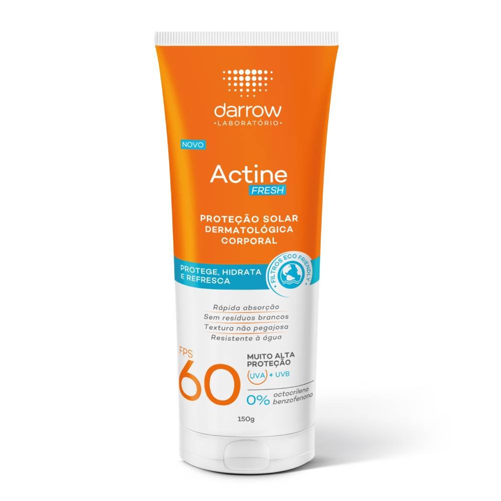 Protetor Solar Corporal Actine Fresh Fps60 150g