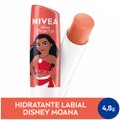 HIDRATANTE LABIAL INFANTIL NIVEA PESSEGO EDIÇÃO LIMITADA DISNEY MOANA 4,8G