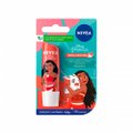 HIDRATANTE LABIAL INFANTIL NIVEA PESSEGO EDIÇÃO LIMITADA DISNEY MOANA 4,8G