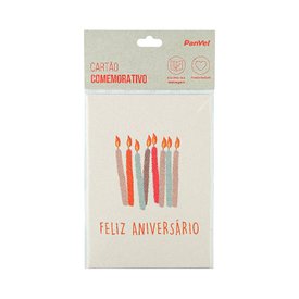 CARTÃO COMEMORATIVO PANVEL ACESSÓRIOS FELIZ ANIVERSÁRIO
