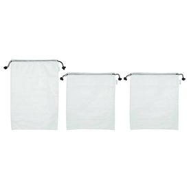 CONJUNTO DE SACOLAS DE NYLON PANVEL ACESSÓRIOS 3 UNIDADES