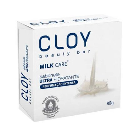SABONETE BARRA CLOY ULTRA HIDRATANTE MILK CARE 80G