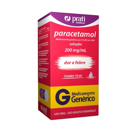 PARACETAMOL 200MG/ML 15ML ANDRO GEN