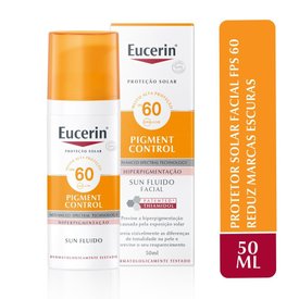PROTETOR SOLAR FACIAL EUCERIN ANTIMANCHAS FPS60 50ML