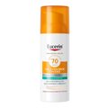 PROTETOR SOLAR FACIAL ANTIOLEOSIDADE EUCERIN OIL CONTROL FPS70 COR CLARA CREME GEL 50ML