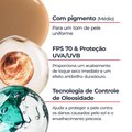 PROTETOR SOLAR FACIAL EUCERIN OIL CONTROL COR MÉDIA FPS70 50ML
