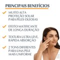 PROTETOR SOLAR FACIAL EUCERIN SUN OIL CONTROL TINTED COR MEDIO FPS70 50G