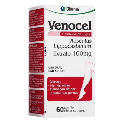 VENOCEL 100MG 60 CÁPSULAS