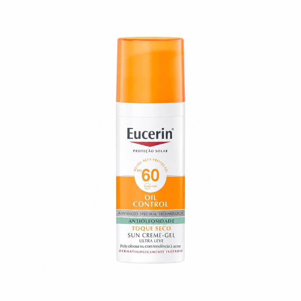 Protetor Solar Facial Eucerin Creme-gel Oil Control Fps60 50ml