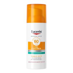 Protetor Solar Facial Antioleosidade Eucerin Oil Control Fps60 Sem Cor Creme Gel 50ml