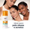 PROTETOR SOLAR FACIAL ANTIOLEOSIDADE EUCERIN OIL CONTROL FPS60 SEM COR CREME GEL 50ML
