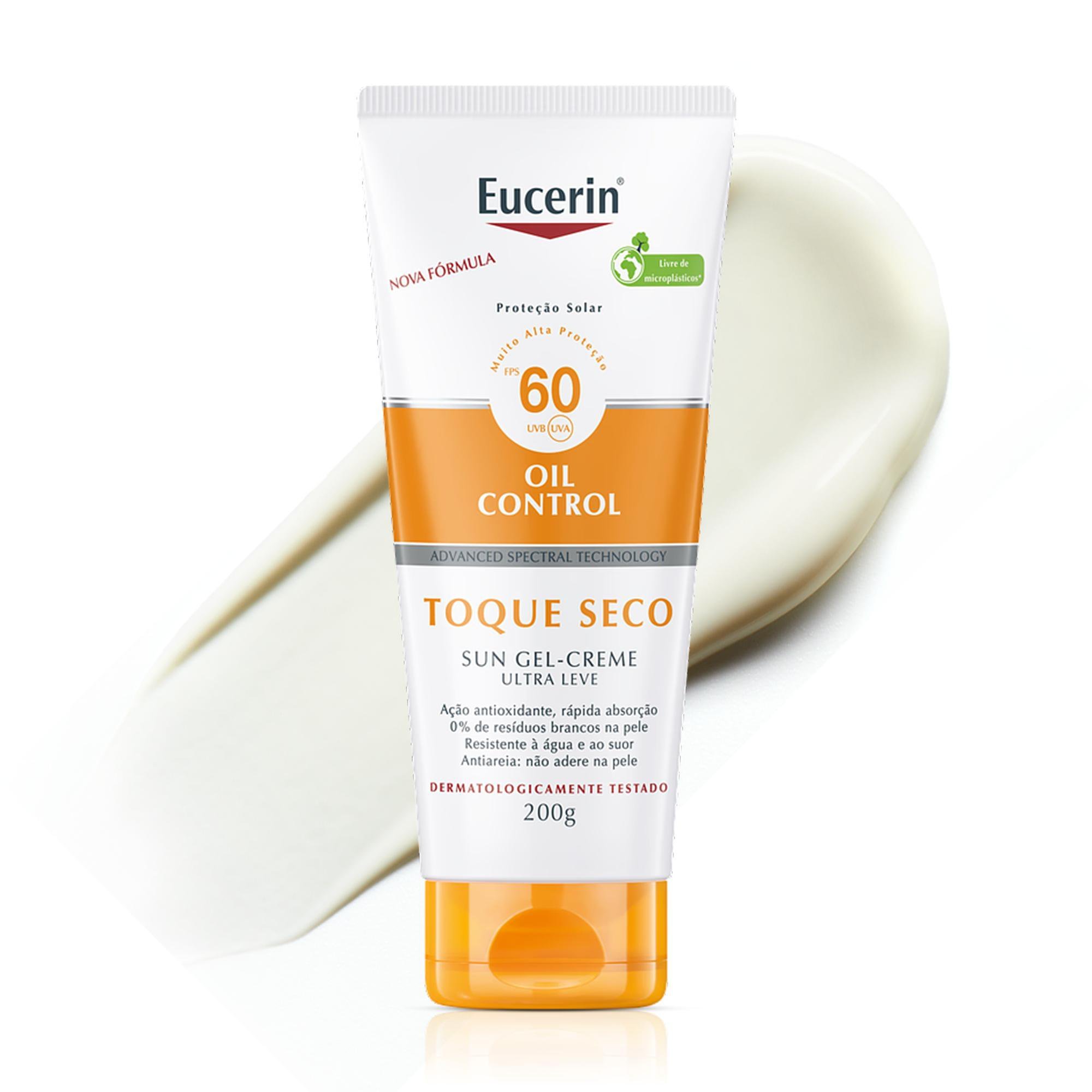 Protetor Solar Corporal Eucerin Oil Control Fps60 200ml