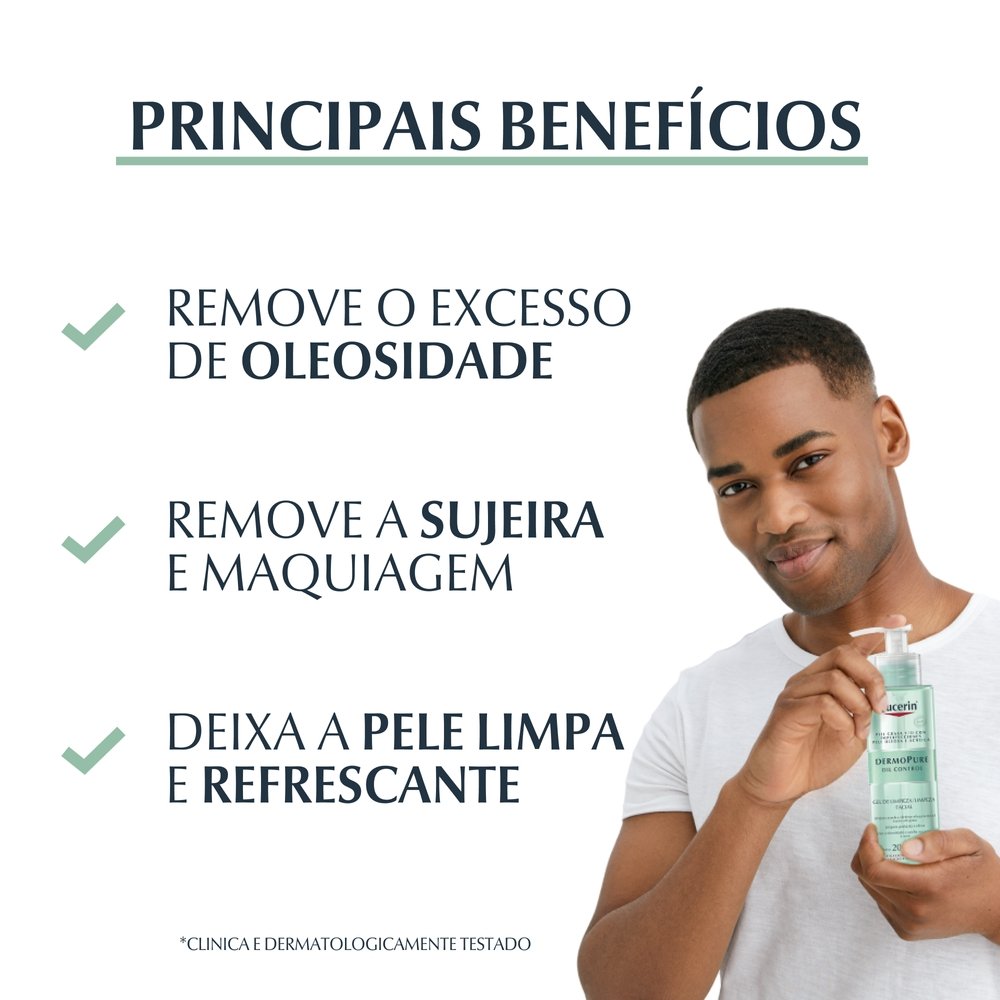 Gel De Limpeza Facial Eucerin Dermopure 200ml PanVel Farmácias