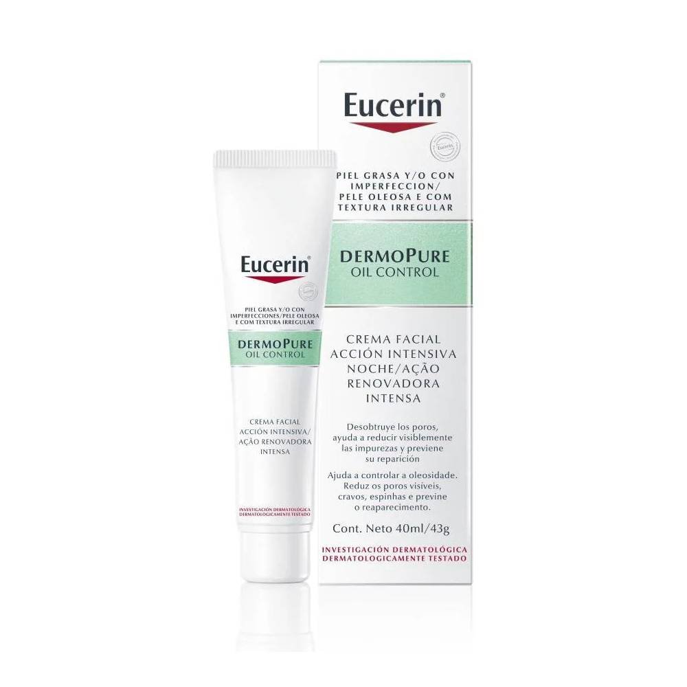 Creme Facial Eucerin Dermo Pure Ação Renovadora Antiacne 40ml