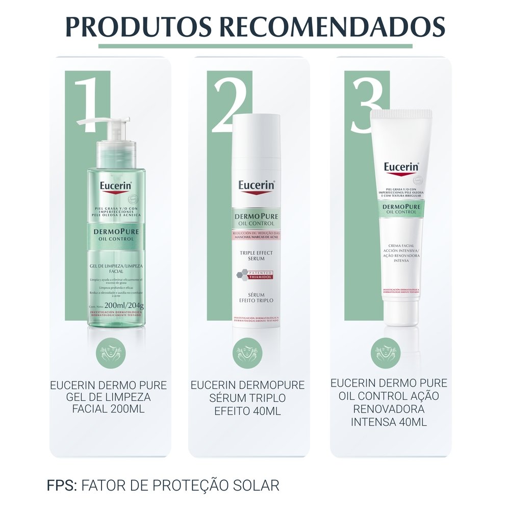 Sérum Facial Eucerin Dermopure Oil Control Efeito Triplo 40ml PanVel