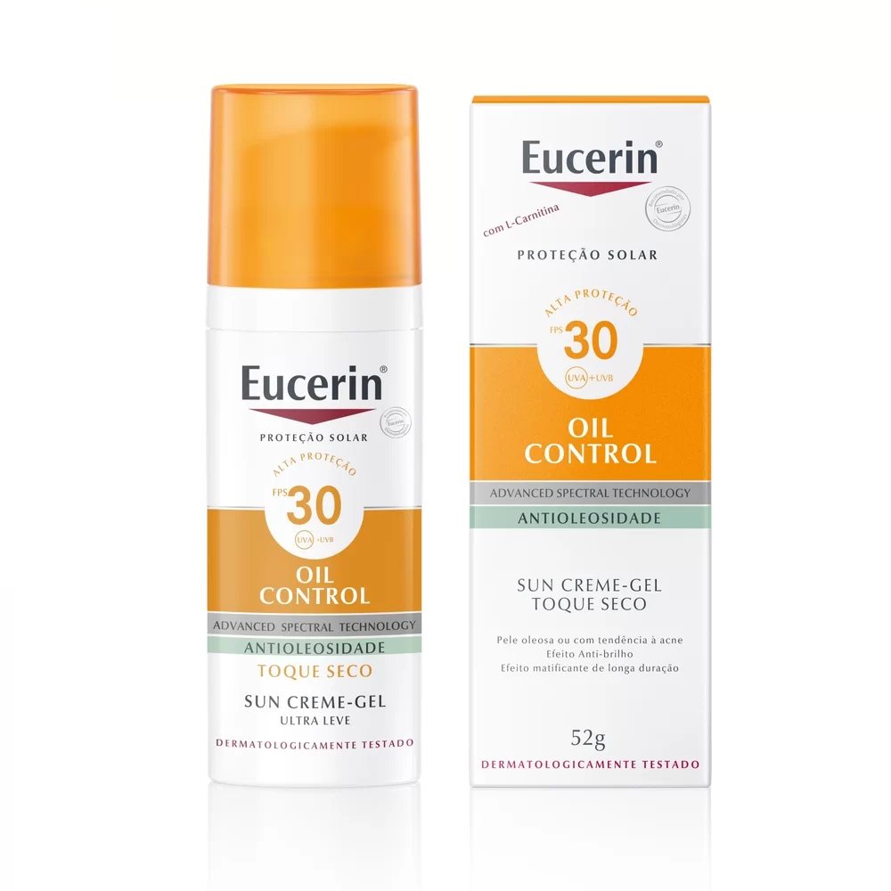 Protetor Solar Facial Eucerin Sun Oil Control Fps30 50ml PanVel Farmácias