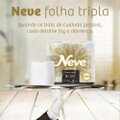 PAPEL HIGIÊNICO NEVE SUPREME FOLHA TRIPLA 20M COM 12 ROLOS