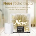 PAPEL HIGIÊNICO NEVE SUPREME FOLHA TRIPLA 20M COM 12 ROLOS