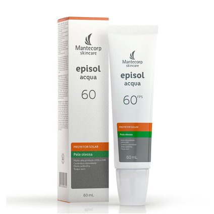 PROTETOR SOLAR FACIAL EPISOL ACQUA FPS60 60ML