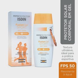 PROTETOR SOLAR CORPORAL ISDIN FUSION GEL SPORT FPS50 89,5G