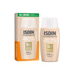 Protetor Solar Facial Isdin Fusion Water Cor Clara Fps50 50ml