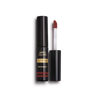 BATOM LÍQUIDO EUDORA GLAM MATTE TINT CASTANHO IMPONENTE 4G