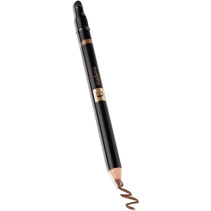 LÁPIS KAJAL EUDORA GLAM MARROM INTENSO COM ESFUMADOR 1,1G
