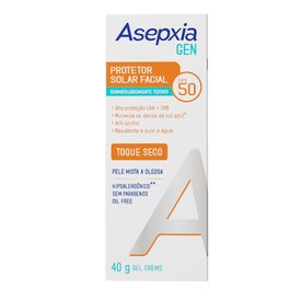 PROTETOR SOLAR ASEPXIA FPS 50 GEN 40G